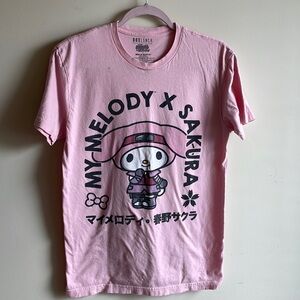 My Melody Sanrio x Sakura Naruto Box Lunch exclusive T-shirt